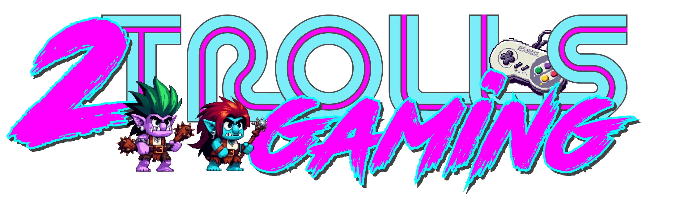 2 trolls Gaming logo