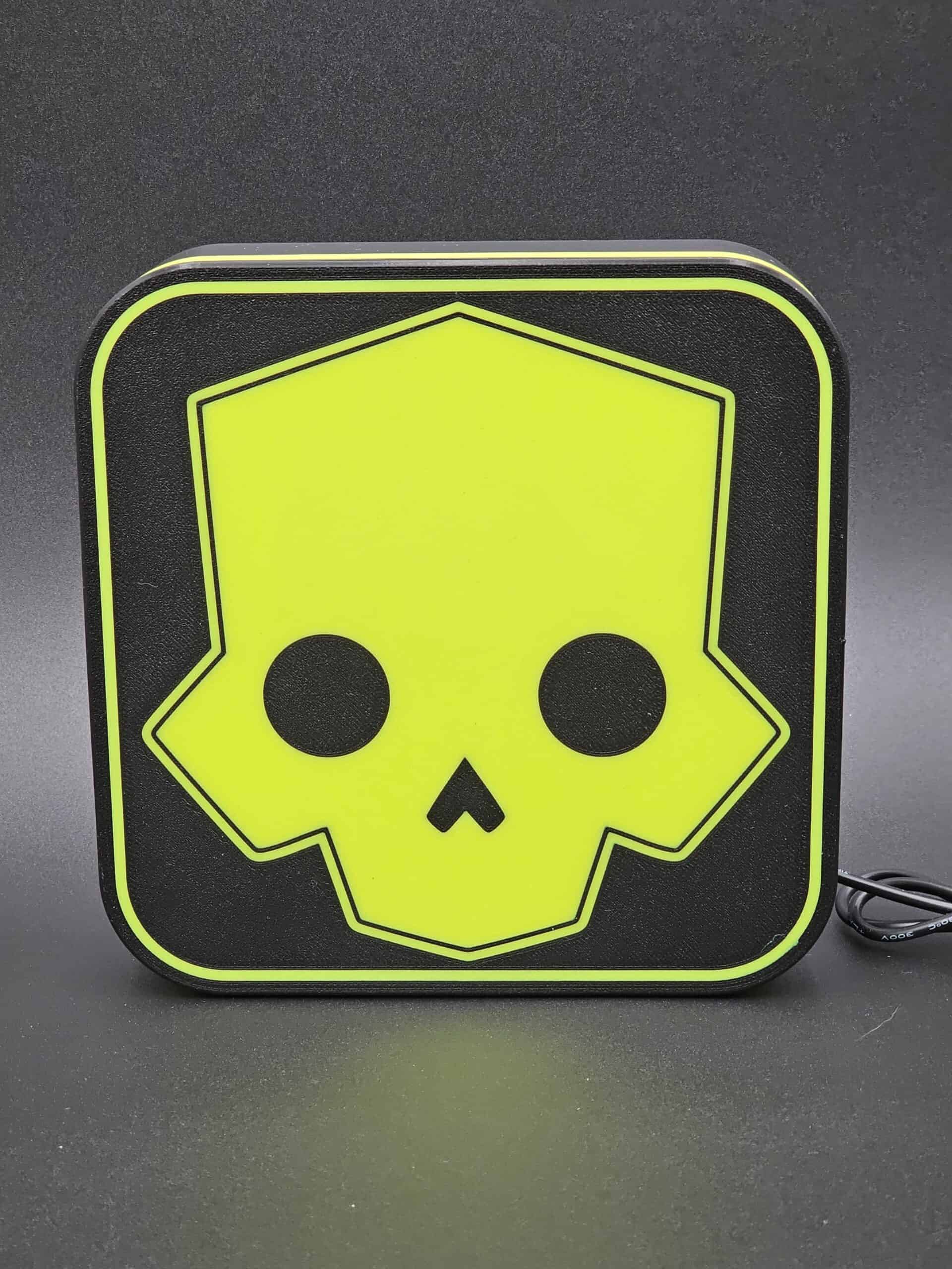 Hell Divers 2 [Skull Logo] Light box | 2 Trolls Gaming